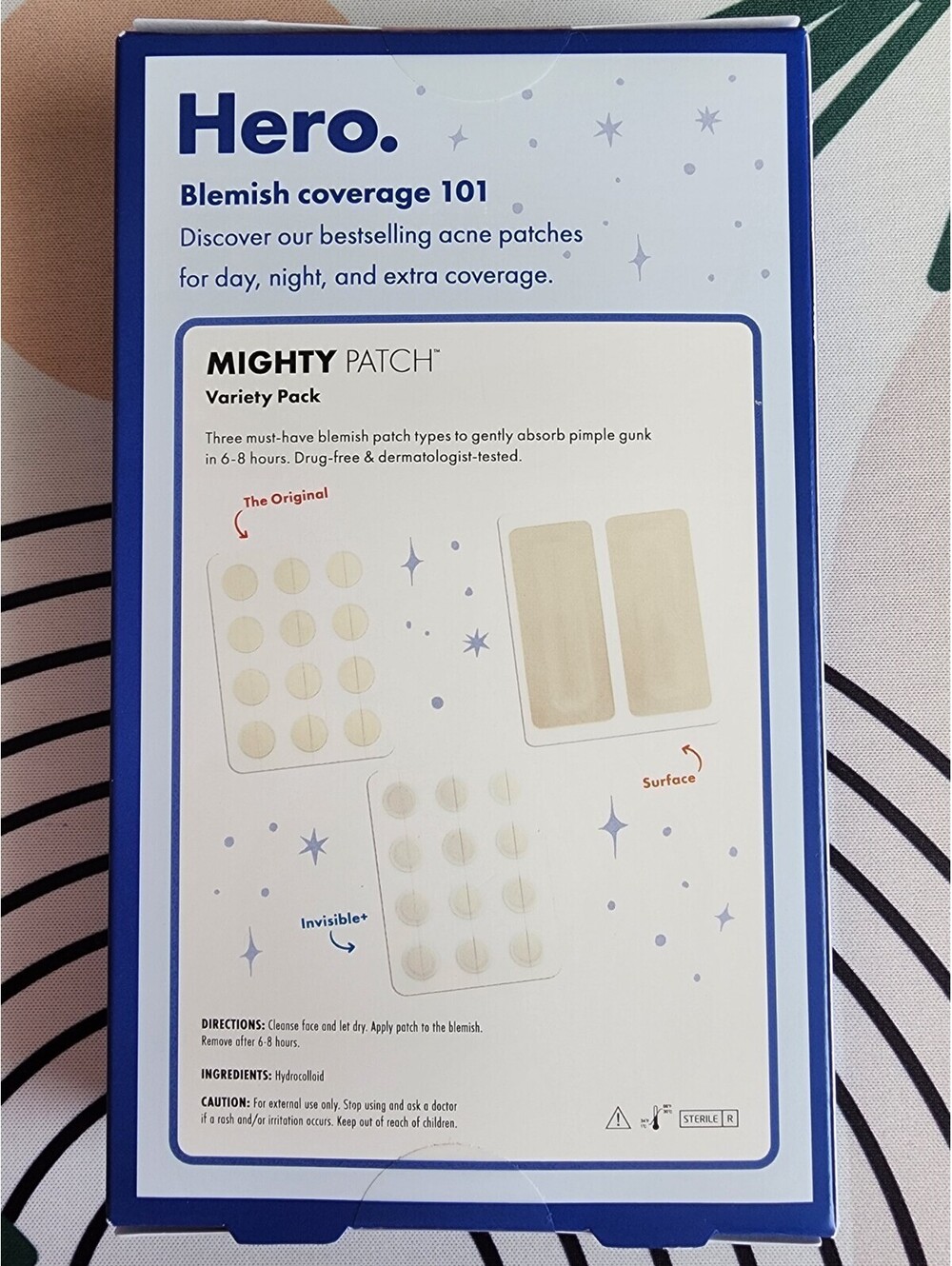 Hero Mighty Patch Variety Pack Acne Pimple Patch Starter Pack